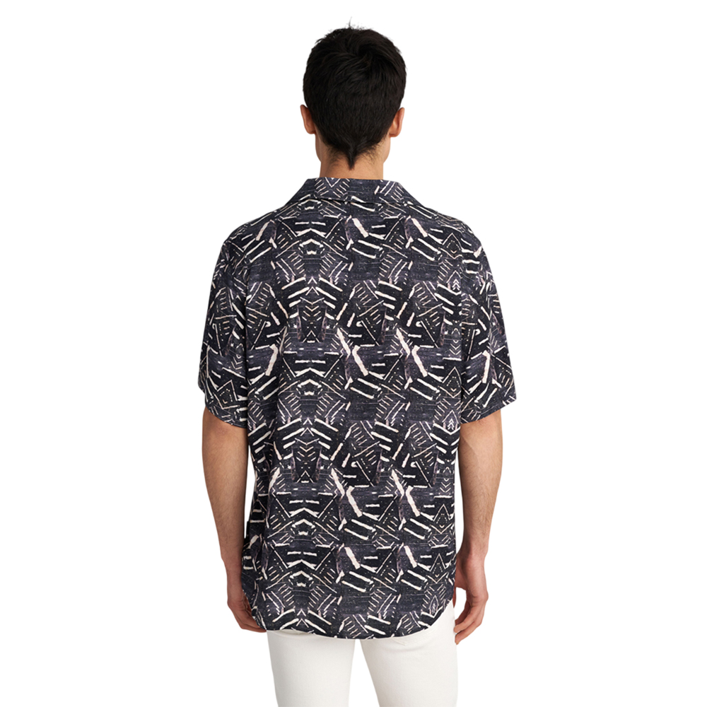 STAFF GALLERY Man Shirt Jacob Short Sleeve  100% Viscoze 61-221.053 3