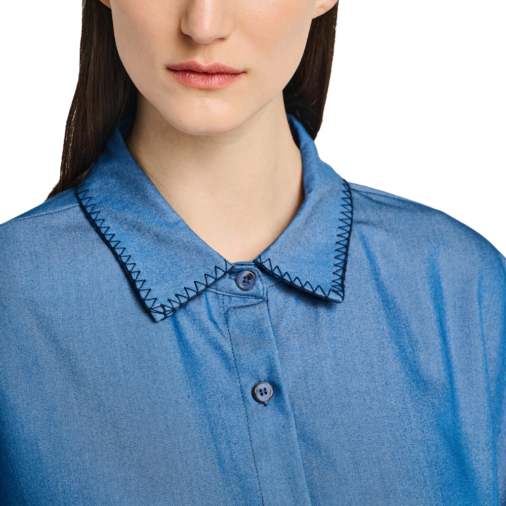 STAFF GALLERY Brianna Short Sleeve Shirt 57% Pol40%Visc 3%Span 62-202.055 2