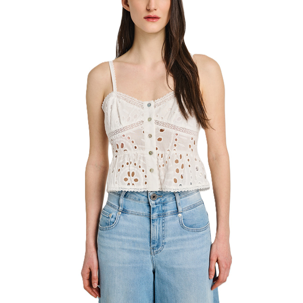 STAFF GALLERY Amy Sleeveless Top 100% Cotton 63-411.055 1