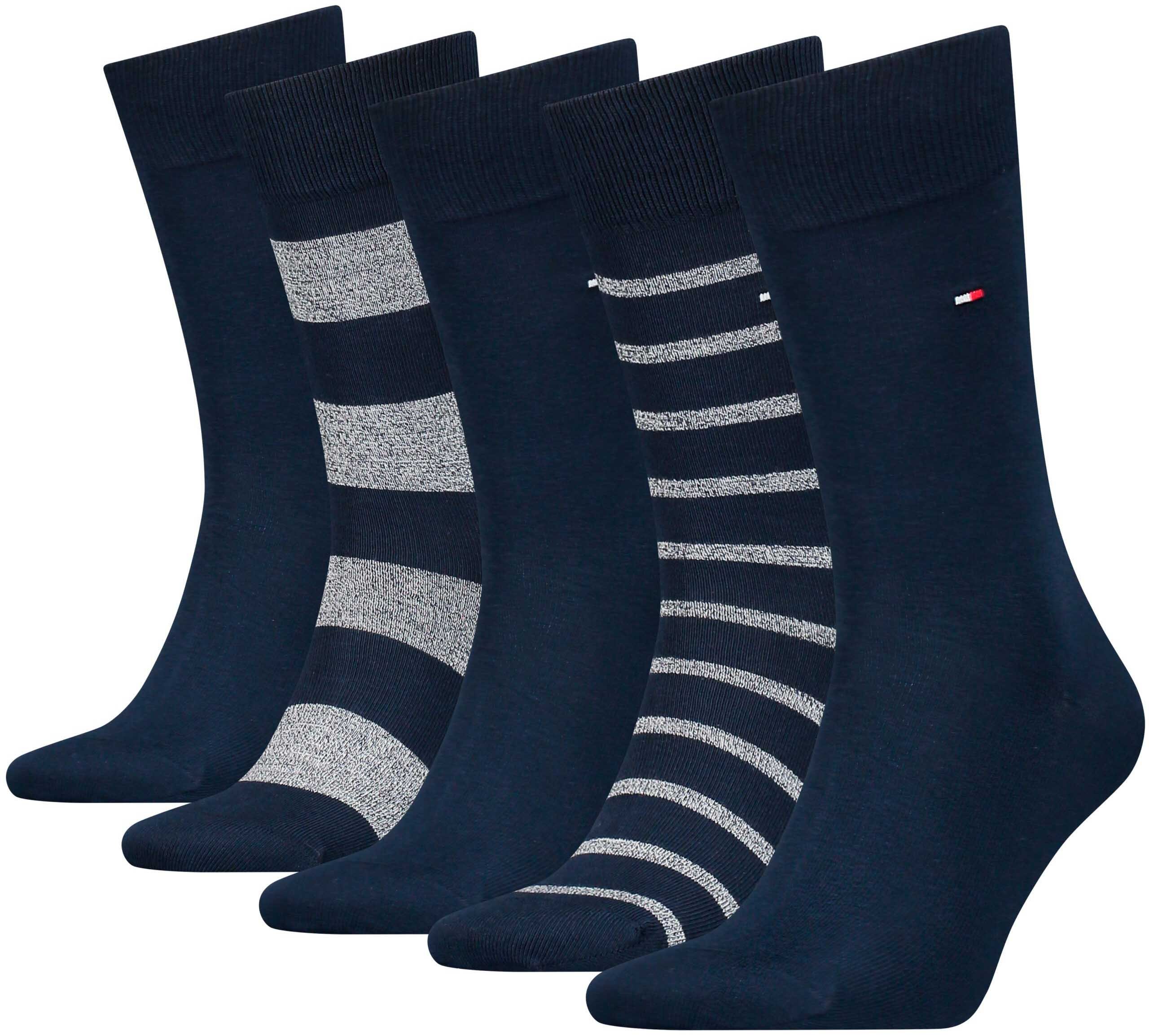 TOMMY HILFIGER TH MEN SOCK 5P GIFTBOX MOULINE 701224443 1