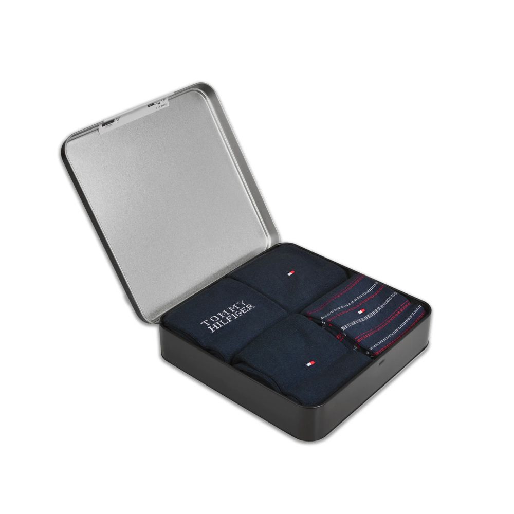TOMMY HILFIGER TH MEN SOCK 4P TIN GIFTBOX TOM 701229780 2