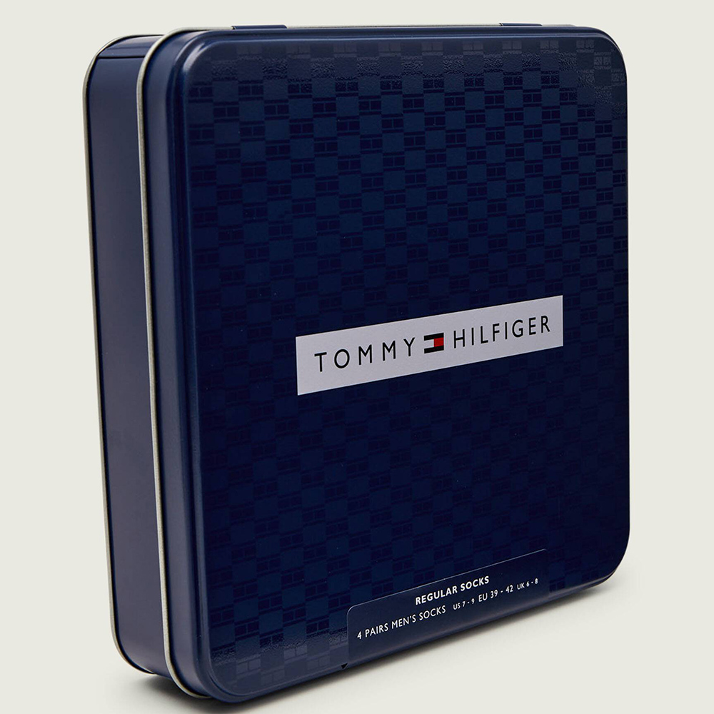 TOMMY HILFIGER TH MEN SOCK 4P TIN GIFTBOX 701235375 3