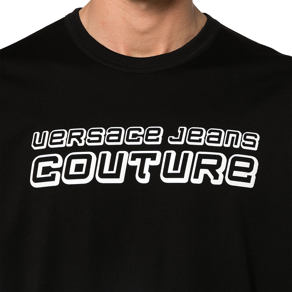 VERSACE JEANS COUTURE LOGO GUMMY  ΜΠΛΟΥΖΑ ΑΝΔΡΙΚΟ 76GAHC04CJ01C 4
