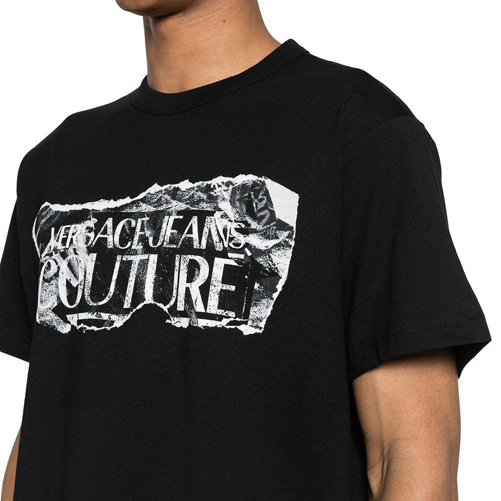 VERSACE JEANS COUTURE LOGO MAGAZINE   ΜΠΛΟΥΖΑ ΑΝΔΡΙΚΟ 76GAHE03CJ00E 4
