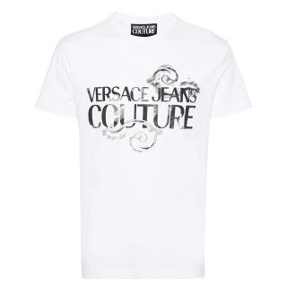 VERSACE JEANS COUTURE LOGO WATERCOLOR  ΜΠΛΟΥΖΑ ΑΝΔΡΙΚΟ 76GAHG00CJ00G