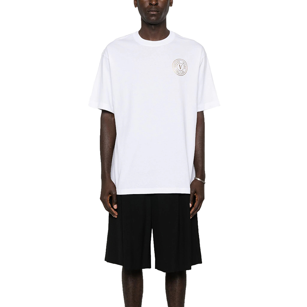 VERSACE JEANS COUTURE VEMBL T.FOIL SM  ΜΠΛΟΥΖΑ ΑΝΔΡΙΚΟ 76GAHT03CJ00T 1