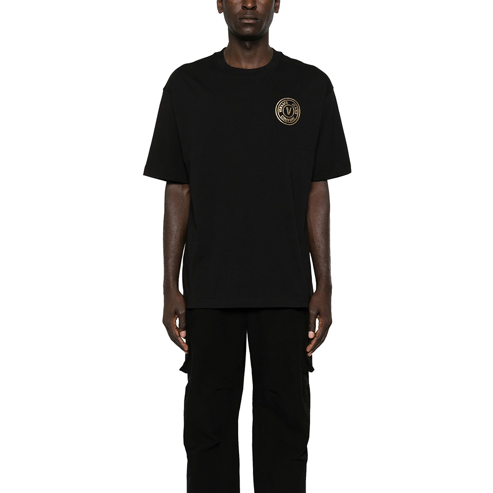 VERSACE JEANS COUTURE VEMBL T.FOIL SM  ΜΠΛΟΥΖΑ ΑΝΔΡΙΚΟ 76GAHT03CJ00T 1