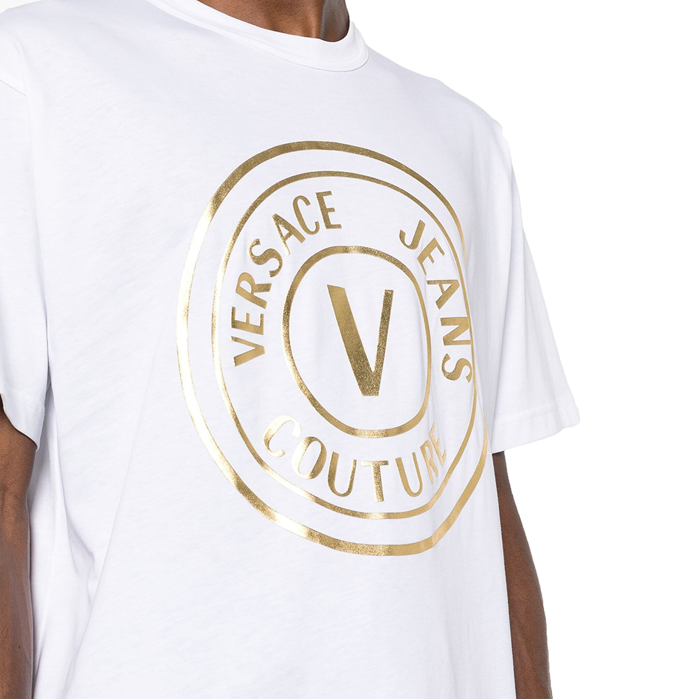 VERSACE JEANS COUTURE VEMBL T.FOIL BIG   ΜΠΛΟΥΖΑ ΑΝΔΡΙΚΟ 76GAHT04CJ00T 4