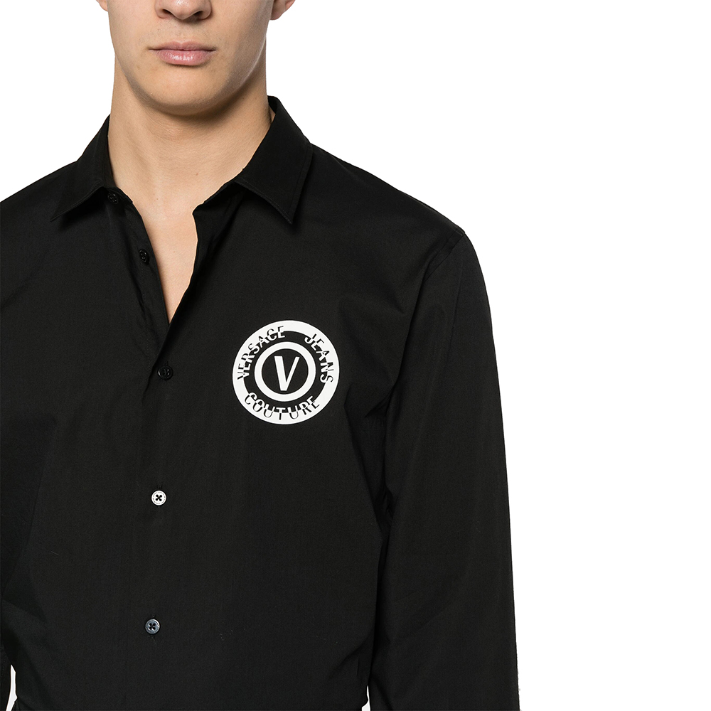 VERSACE JEANS COUTURE V-EMBLEM SEASON  ΠΟΥΚΑΜΙΣΟ ΑΝΔΡΙΚΟ 76GALYS1CN002 4