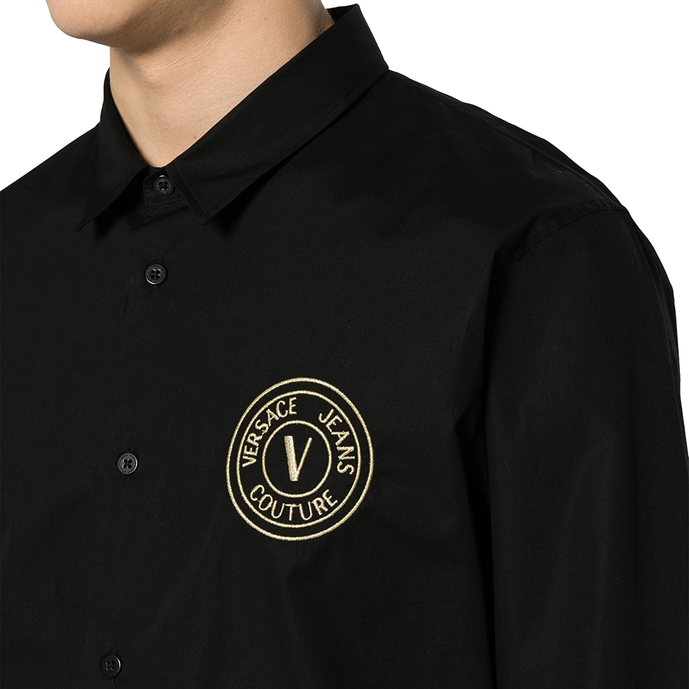 VERSACE JEANS COUTURE V-EMBLEM EMBRO  ΠΟΥΚΑΜΙΣΟ ΑΝΔΡΙΚΟ 76GALYS2CN002 4