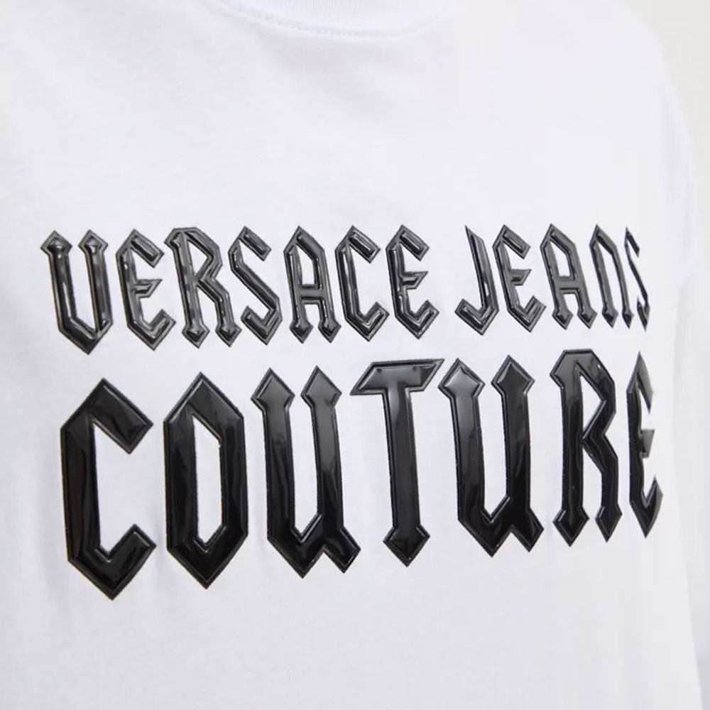 VERSACE JEANS COUTURE 77GAHL02CJ01L 77UP605 RX LOGO GOTH VYNIL ΜΠΛΟΥΖΑ ΑΝΔΡΙΚΟ 3