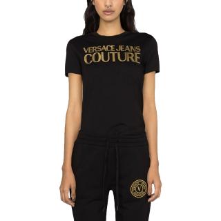 VERSACE JEANS COUTURE 77HAHT01CJ00T 77DP613 R LOGO THICK FOIL ΜΠΛΟΥΖΑ ΓΥΝΑΙΚΕΙΟ