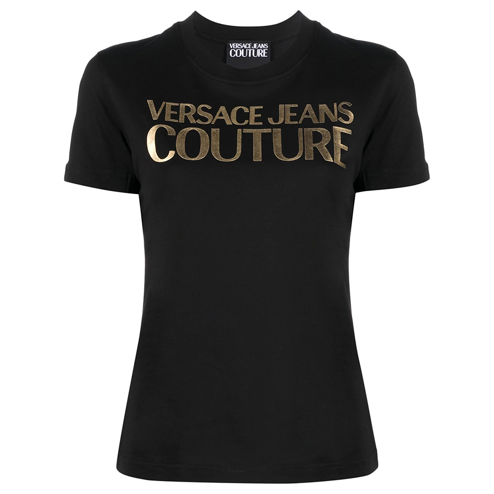 VERSACE JEANS COUTURE 77HAHT01CJ00T 77DP613 R LOGO THICK FOIL ΜΠΛΟΥΖΑ ΓΥΝΑΙΚΕΙΟ 3