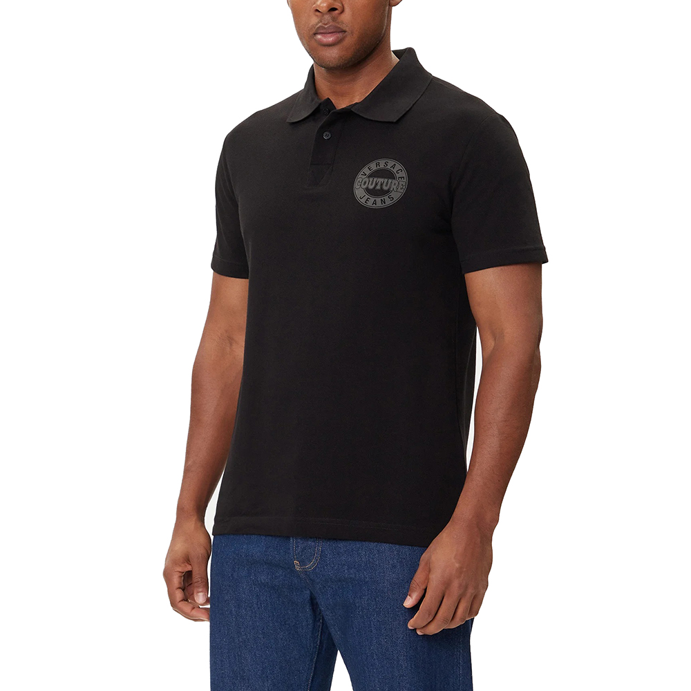 VERSACE JEANS COUTURE 79GAGT06CJ01T 79UP622 R VJC LOGO ROUND  ΜΠΛΟΥΖΑ ΑΝΔΡΙΚΟ 1