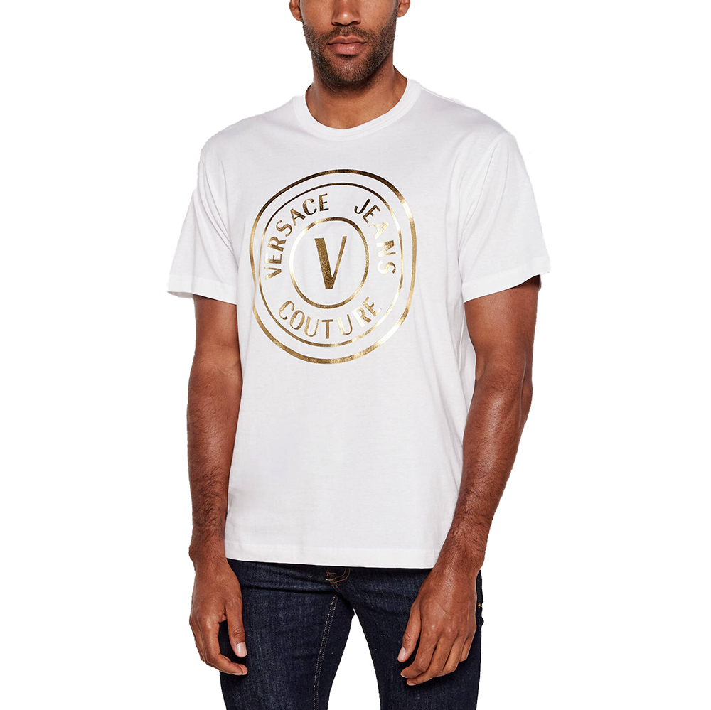 VERSACE JEANS COUTURE 79GAHT01CJ00T 79UP601 R V-EMBLEM BIG FOIL  ΠΟΥΚΑΜΙΣΟ ΑΝΔΡΙΚΟ 1