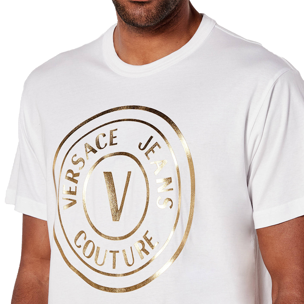 VERSACE JEANS COUTURE 79GAHT01CJ00T 79UP601 R V-EMBLEM BIG FOIL  ΠΟΥΚΑΜΙΣΟ ΑΝΔΡΙΚΟ 3