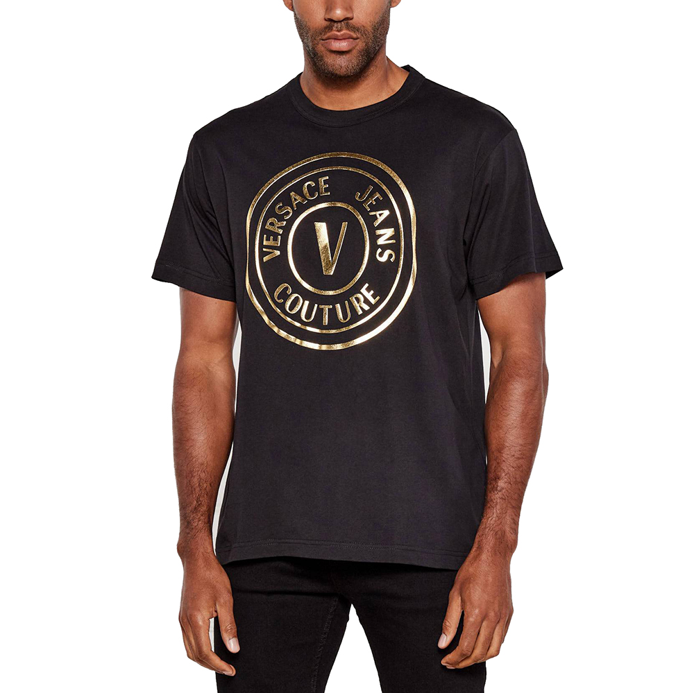 VERSACE JEANS COUTURE 79GAHT01CJ00T 79UP601 R V-EMBLEM BIG FOIL  ΠΟΥΚΑΜΙΣΟ ΑΝΔΡΙΚΟ 1