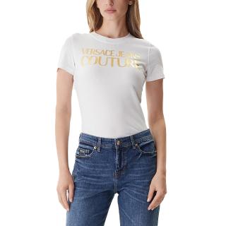 VERSACE JEANS COUTURE 79HAHT02CJ03T 79DP608 R INSTITUTIONAL LOGO THICK FOIL  ΠΟΥΚΑΜΙΣΟ ΓΥΝΑΙΚΕΙΟ
