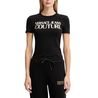 VERSACE JEANS COUTURE 79HAHT02CJ03T 79DP608 R INSTITUTIONAL LOGO THICK FOIL  ΠΟΥΚΑΜΙΣΟ ΓΥΝΑΙΚΕΙΟ