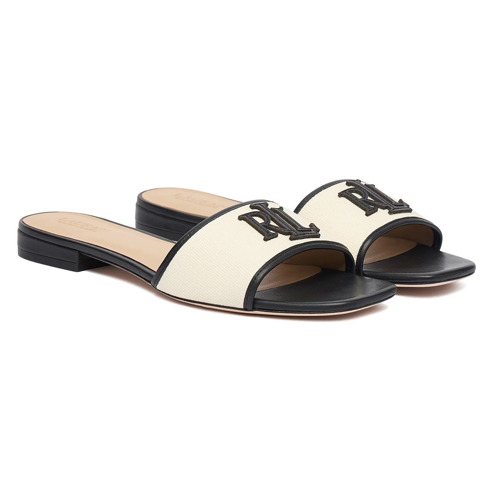 RALPH LAUREN CANVAS/SOFT NAPPA-EVERLEY SLD2-SN-SLI 802P04395004 2