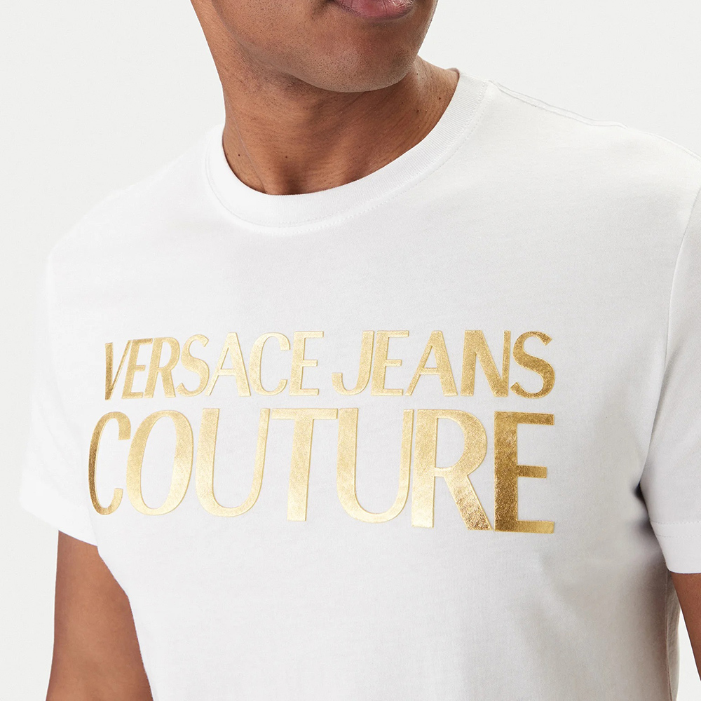 VERSACE JEANS COUTURE 80GAHT00CJ00T 80UP600 S LOGO IST. FOIL  ΜΠΛΟΥΖΑ ΑΝΔΡΙΚΟ 3