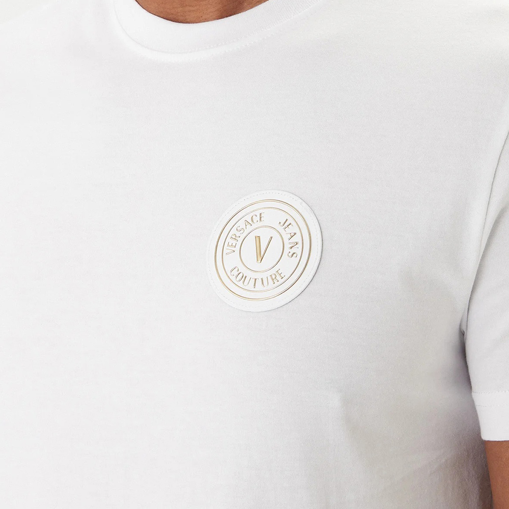 VERSACE JEANS COUTURE 80GAHT03CJ00T 80UP600 S V-EMBLEM PATCH  ΜΠΛΟΥΖΑ ΑΝΔΡΙΚΟ 3