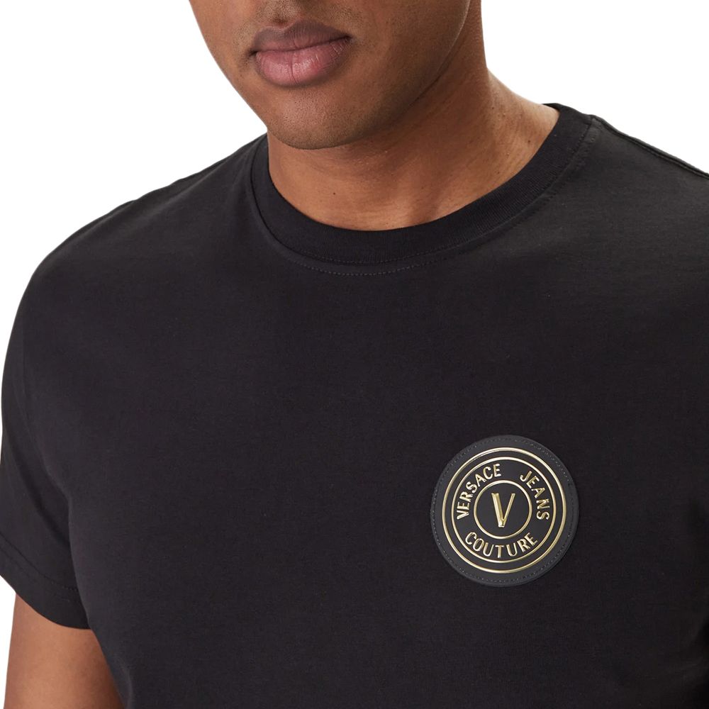 VERSACE JEANS COUTURE 80GAHT03CJ00T 80UP600 S V-EMBLEM PATCH  ΜΠΛΟΥΖΑ ΑΝΔΡΙΚΟ 3