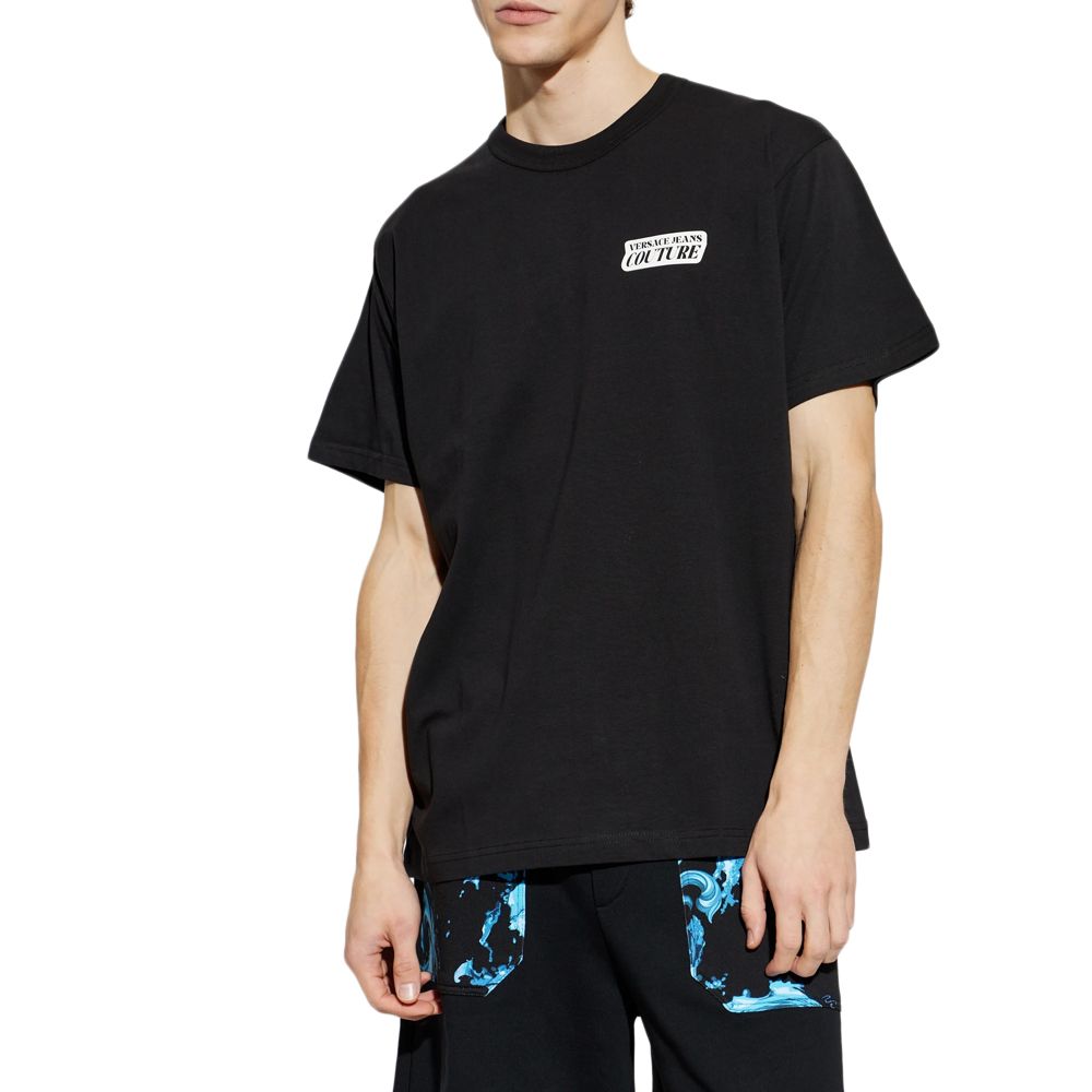 VERSACE JEANS COUTURE 80GAHT18CJ00T 80UP601 R SQUARE PRINT  ΜΠΛΟΥΖΑ ΑΝΔΡΙΚΟ 1
