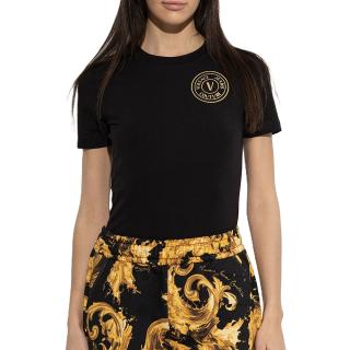 VERSACE JEANS COUTURE 80HAHT02CJ03T 80DP608 S V-EMBLEM FOIL  ΜΠΛΟΥΖΑ ΓΥΝΑΙΚΕΙΟ