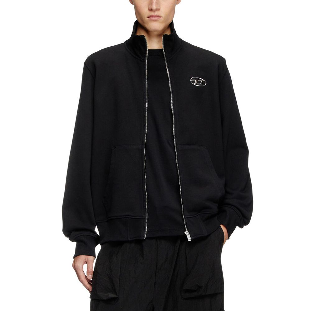 DIESEL S-GINNI-ZIP-OD SWEAT-SHIRT A114390BMBJ 1