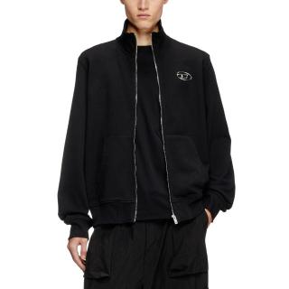 DIESEL S-GINNI-ZIP-OD SWEAT-SHIRT A114390BMBJ