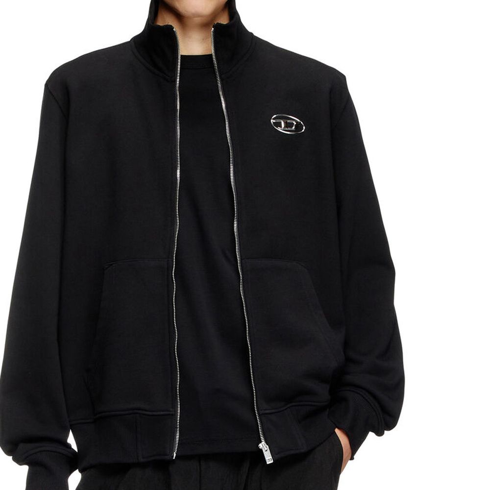 DIESEL S-GINNI-ZIP-OD SWEAT-SHIRT A114390BMBJ 3