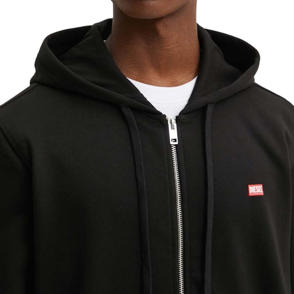 DIESEL S-GINN-HOOD-ZIP-K13 SWEAT-SHIRT A148330HAYT 3