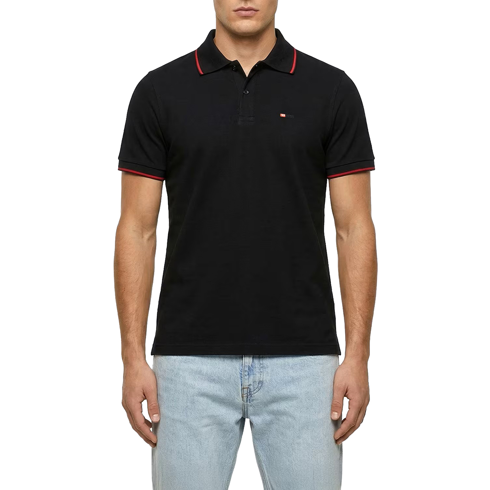 DIESEL T-FERRY-MICRODIV POLO SHIRT A150330JMAD 1