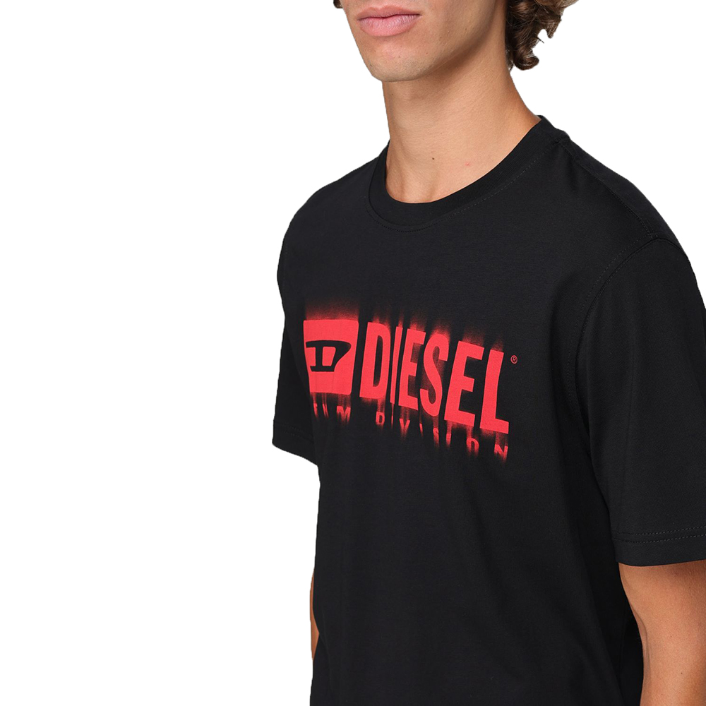 DIESEL T-ADJUST-Q7 T-SHIRT A153980GRAI 3