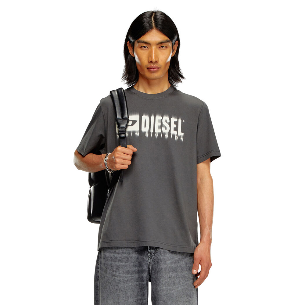 DIESEL T-ADJUST-Q7 T-SHIRT A153980GRAI 1