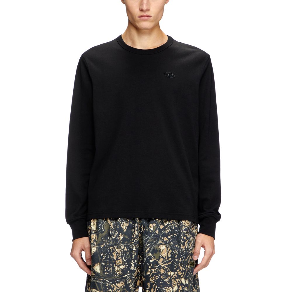 DIESEL T-ADJUST-LS-SLITS-R17 T-SHIRT A181420AIJU 1