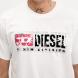 DIESEL T-NORM-T6 T-SHIRT A194360PLAT 3