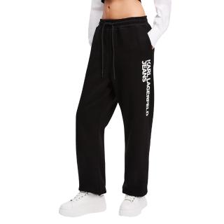 KARL LAGERFELD TEXT LOGO SLIM SWEATPANT A1W10058