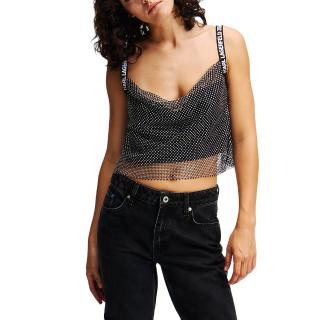 KARL LAGERFELD CHAINMAIL TOP A1W11010