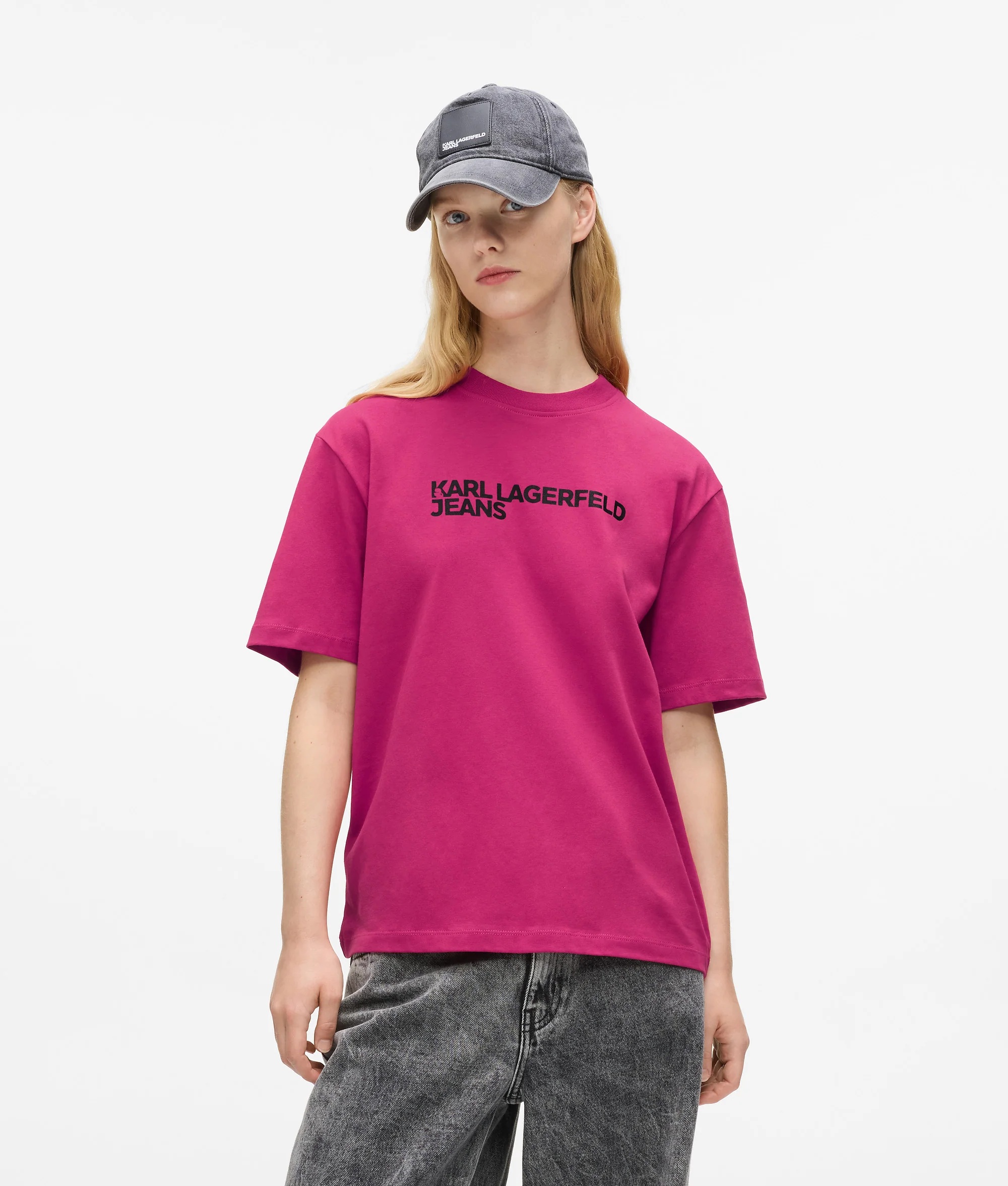 KARL LAGERFELD KLJ REG SS ESSENTIAL TEE A1W17005 1