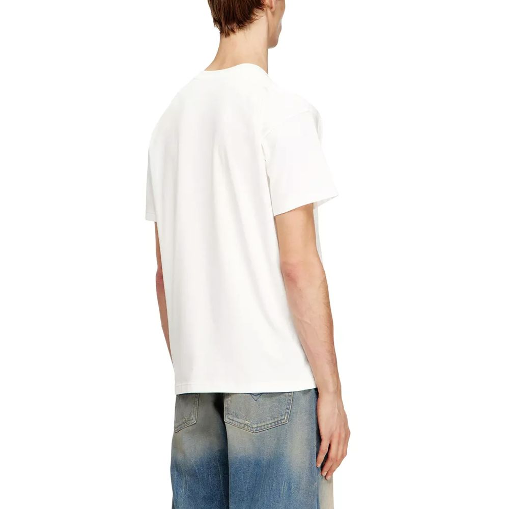 DIESEL T-NORM-V10 T-SHIRT A209770PLAT 2