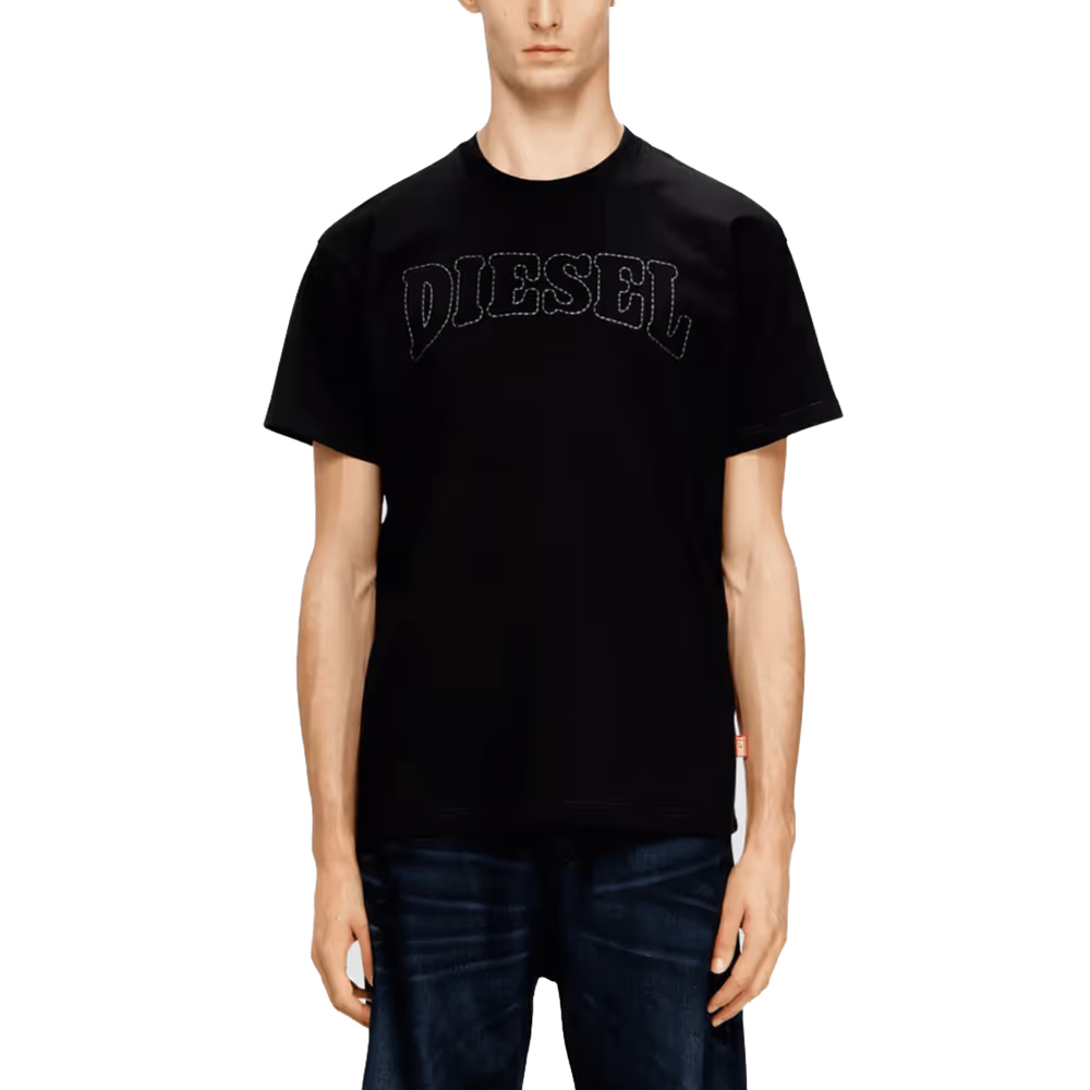 DIESEL T-NORM-V10 T-SHIRT A209770PLAT 1