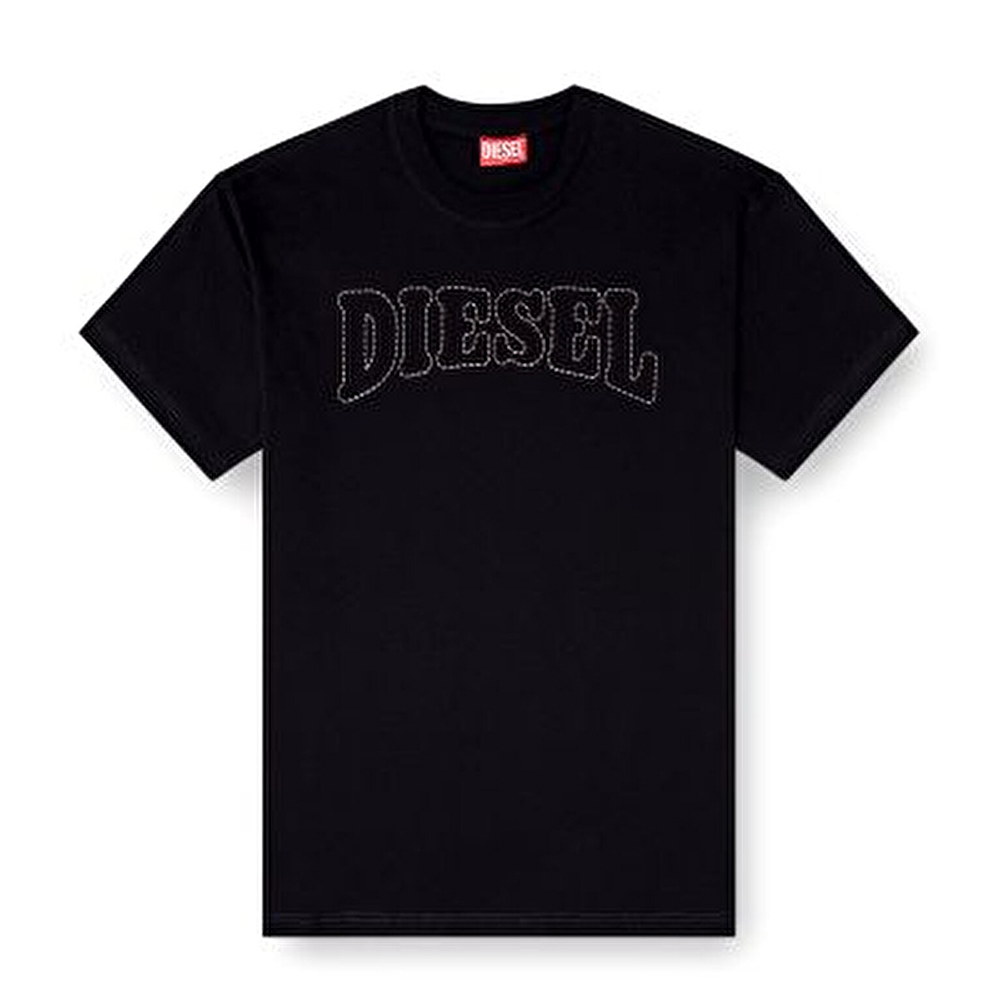 DIESEL T-NORM-V10 T-SHIRT A209770PLAT 3