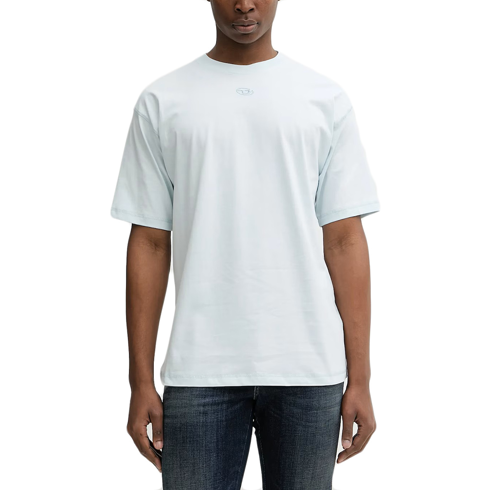 DIESEL T-LUCIEN-IHBI T-SHIRT A215620PLAT 1