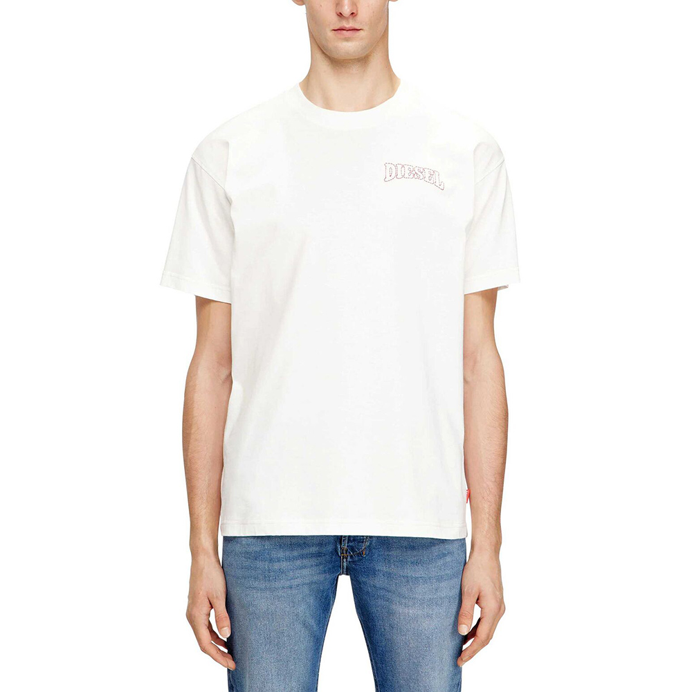DIESEL T-NORM-V16 T-SHIRT A220060PLAT 1