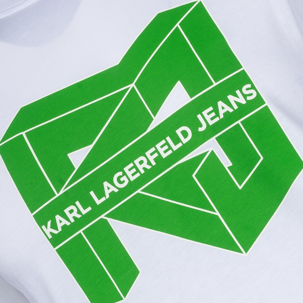 KARL LAGERFELD KLJ REG SS CUBE LOGO TEE A2M17037 2