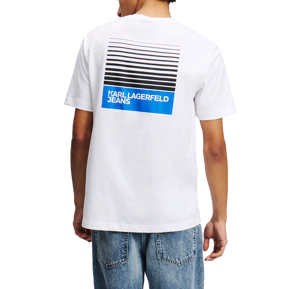 KARL LAGERFELD KLJ REG BOX FADE LOGO TEE A2M17041 1