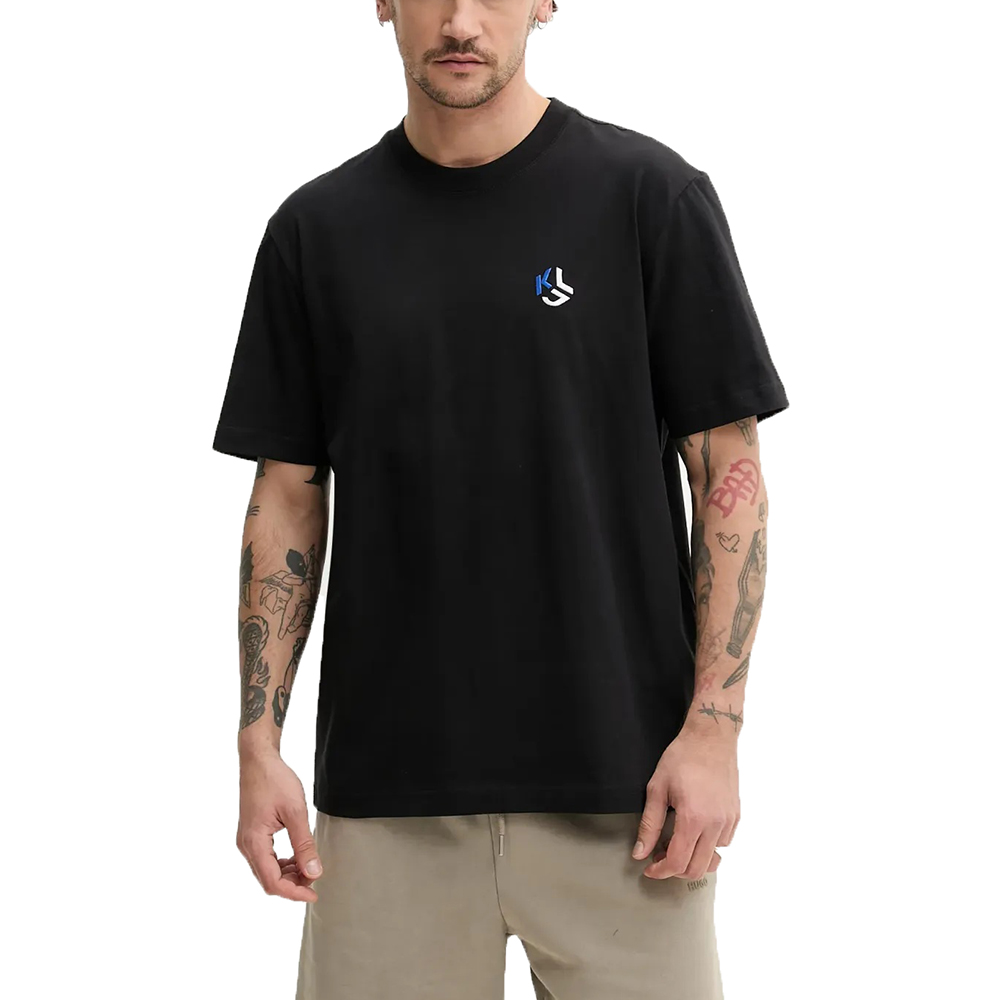 KARL LAGERFELD KLJ SS RELAXED MONOGRAM TEE A2M17050 1