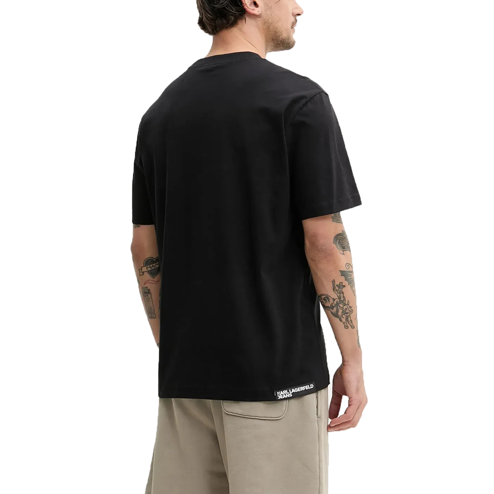 KARL LAGERFELD KLJ SS RELAXED MONOGRAM TEE A2M17050 2
